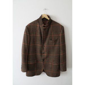 Loro Piana Burrows Men's Rain System Cashmere Jacket Size IT 56 Water-Resistant